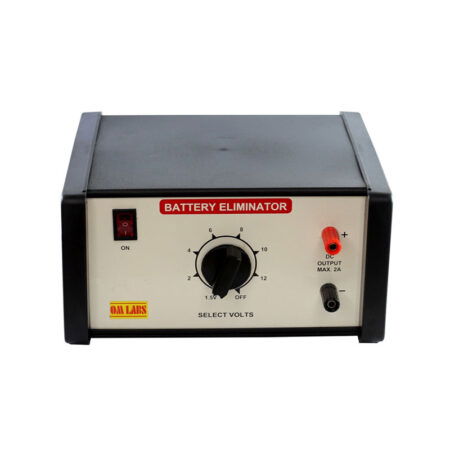 Battery Eliminator in Large Box (2-12 V/2 A)