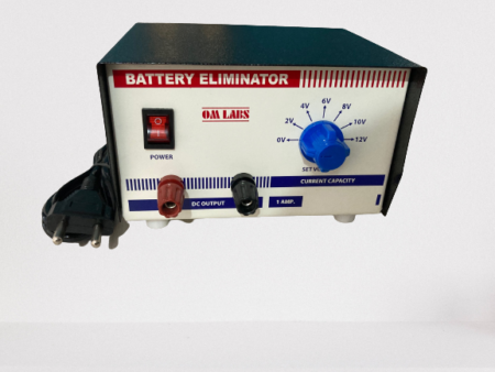 Battery Eliminator 2-12V/1ADC in Metal Box
