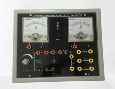 Conversion of Galvanometer into Voltmeter