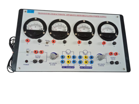 NPN/PNP Transistor Characteristics Apparatus