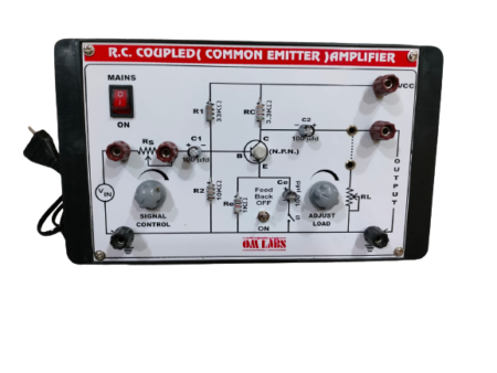 RC Coupled Transistor Amplifier (Single Stage)