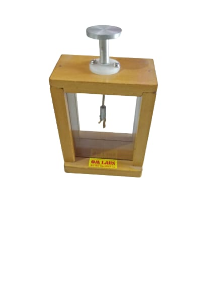 Gold Leaf Electroscope (Wooden Body)