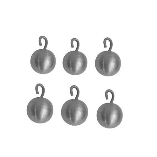 Bob With Hook 12mm in Iron C.P (Pk. of 6 Pcs.)