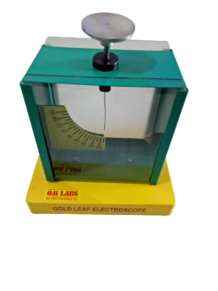 Gold Leaf Electroscope (Metal Body)