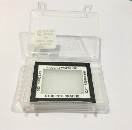 Diffraction Gratings 15000 Lines Per Inch (600 Lines/mm)