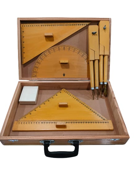 Geometrical Instrument Box (Wooden)