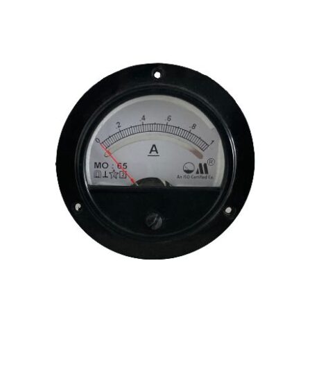 DC Ammeter MO-65 ROUND PANEL METER