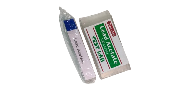 Lead Acetate Paper with Plastic Box 1 Box Contains 100 Papers (Pack Of 2 Boxes, 200 Papers) - Image 2