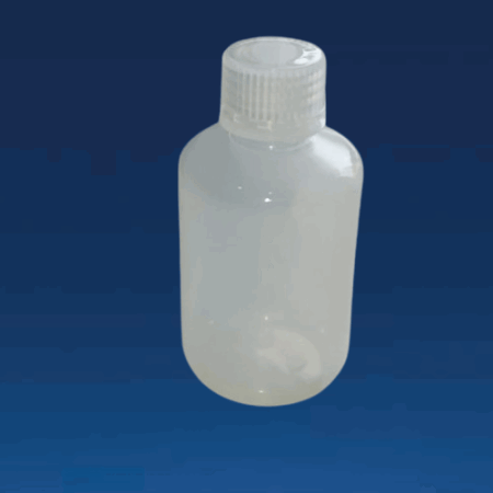 Reagent Bottle 125ml Narrow Mouth Set | Brand: Poly Lab | Set of 12 Pcs