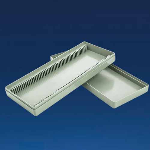 Slide Box-50 Slides | Microscope Slide Box | Brand: Poly Lab