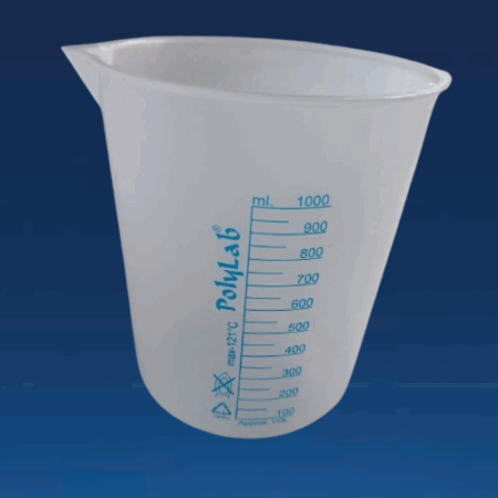 Beaker 1000ml Printed Graduation Set | Brand: Poly Lab | Set of 6