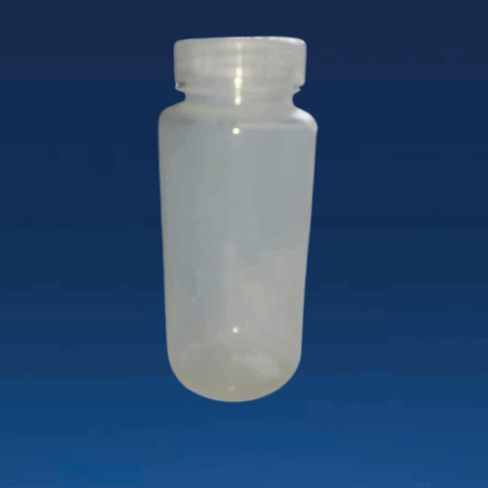 Reagent Bottle 500ml Wide Mouth Set | Brand: Poly Lab | Set of 12 Pcs