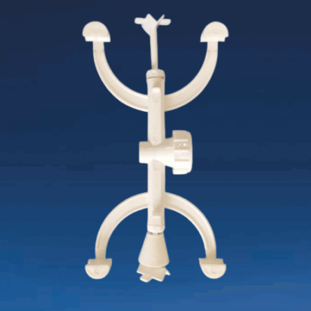Fisher Clamp | Burette Clamp (Double) Set | Brand: Poly Lab | Set Of 6 Pcs