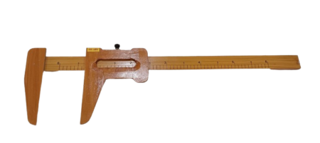 Demonstration Vernier Caliper Model (Wooden)