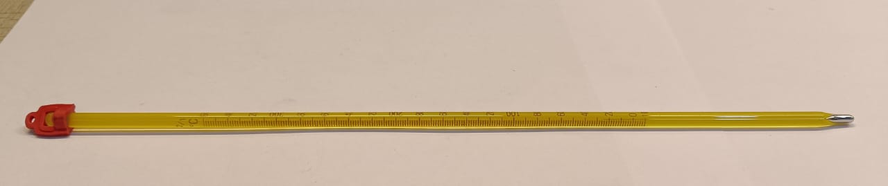 THERMOMETER (MERCURY) 12" (-10 to 360C) 2/1 DEGREE - Image 2