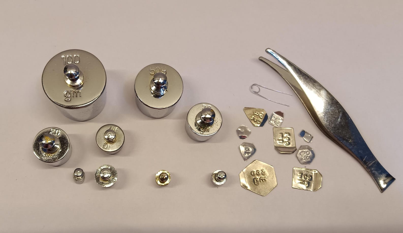 Analytical Weight Box (1mg TO 100gm Brass C.P) - Image 3