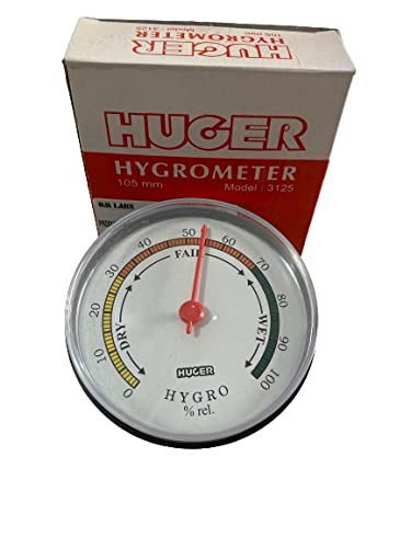 Huger Hygrometer Plastic Body
