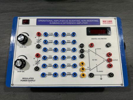 OP-AMP AS INVERTING, NON INVERTING, SUMMING AND DIFFERENCE AMPLIFIER