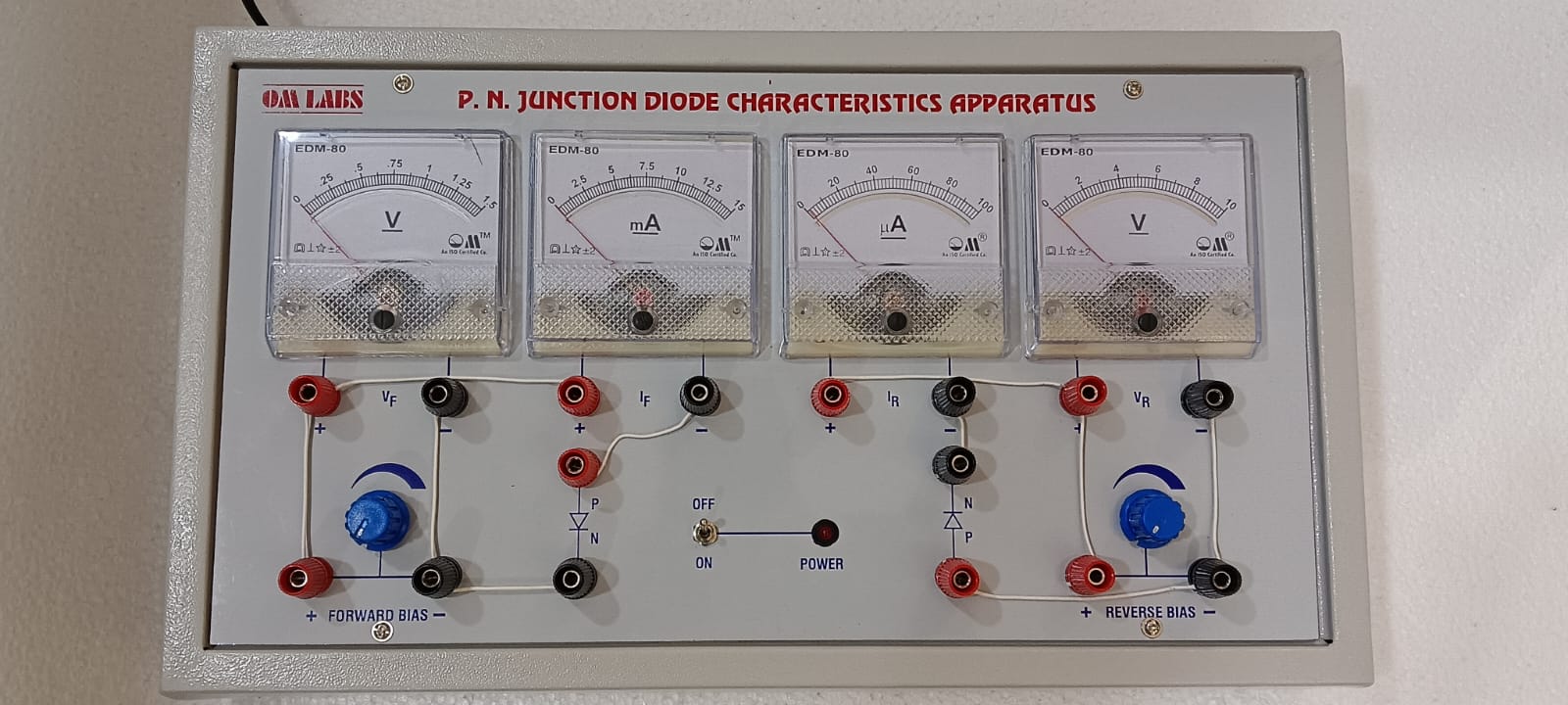 PN Junction diode Ch. App. (4 Square Meters & outside wire connection) - Image 2