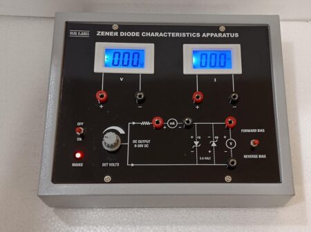 Zener Diode Characteristics Apparatus (2 Digital Meters)
