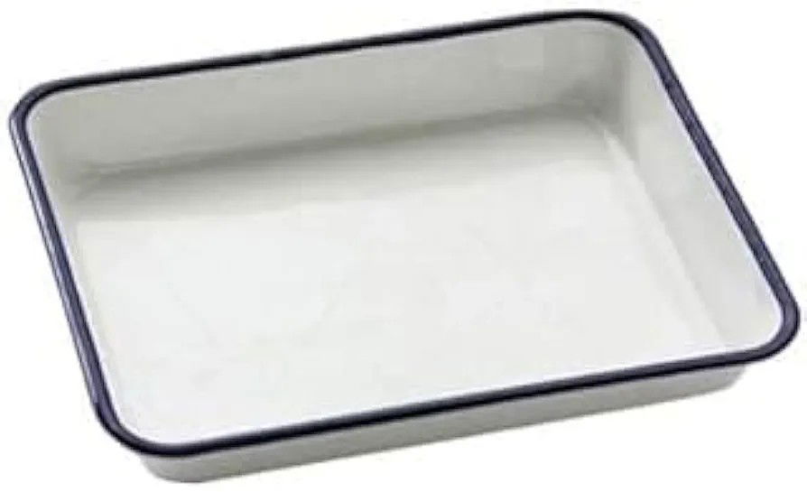Enamel Tray Size: 12”x18”