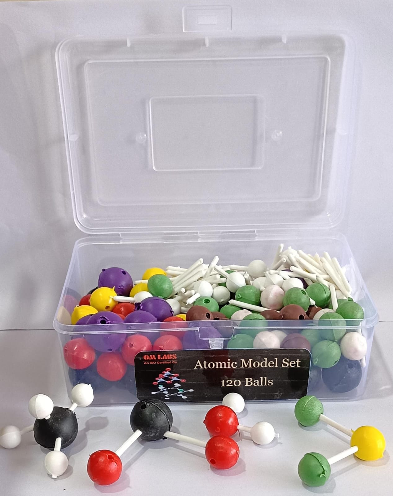 Atomic Model Set Of 120 Balls | Student Molecular Modeling Kit - Image 3