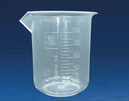 Beaker 100ml Euro Design Set | Brand : Polylab | Set Of 12 Pcs.